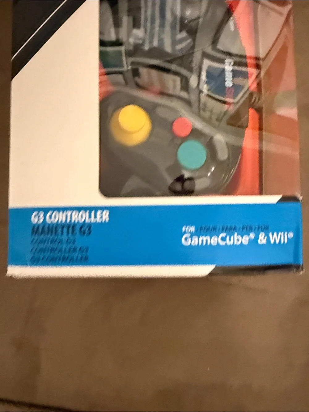 Black G3 Controller for GameCube & Wii